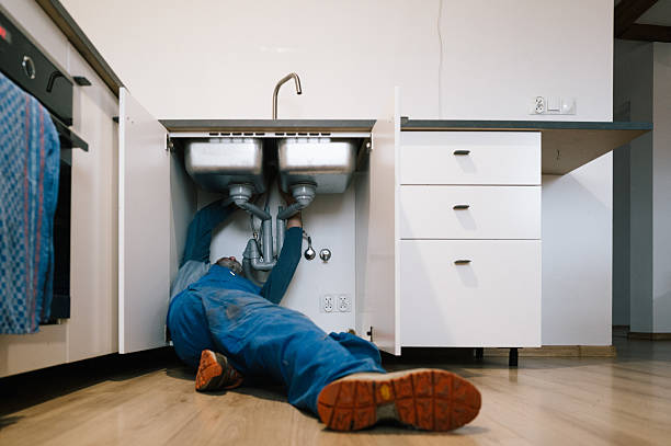 Professional Emergency Plumber technician working in Long Lake, IL